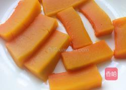 南瓜糯米酿红枣的做法图解2