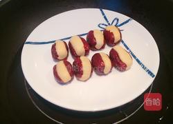 南瓜糯米酿红枣的做法图解5