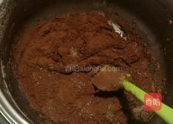 巧克力核桃仁发糕的做法图解4