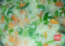 胡萝卜芹菜粥的做法图解5