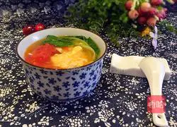 Illustration of how to make tomato and egg soup 7