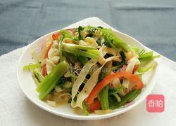 芹菜炒千张的做法图解12