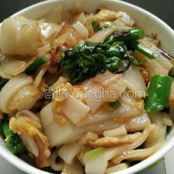 潮汕芥蓝炒粿条的做法 菜谱 香哈网