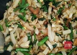 潮汕芥蓝炒粿条的做法图解7