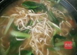 家常西红柿鸡蛋面（荤）的做法图解7