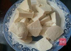 豆腐炒白菜的做法图解1