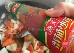 番茄年糕的做法图解4