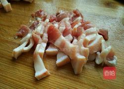 肉片皮蛋炖豆腐的做法图解3