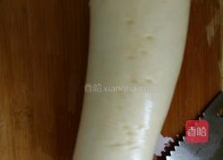 白萝卜卷肉的做法图解1