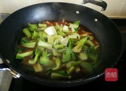青菜烧大肉的做法图解7