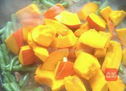 豆角炖南瓜的做法图解4