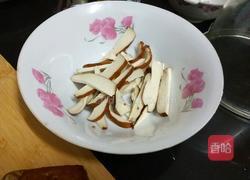 豆腐干红烧香菜的做法图解2