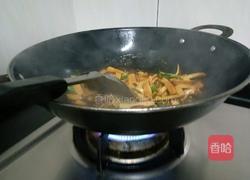 豆腐干红烧香菜的做法图解12