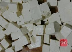 肉末炒北豆腐的做法图解1
