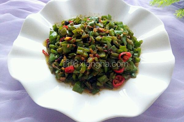 豆豉炒青椒