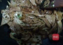 泡菜炒猪肝的做法图解16