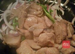 洋葱炒猪肝的做法图解4