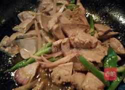 洋葱炒猪肝的做法图解5