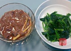 菠菜猪肝粥的做法图解5