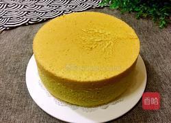 菠菜汁戚风蛋糕-八寸的做法图解15