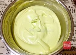 菠菜汁戚风蛋糕-八寸的做法图解11