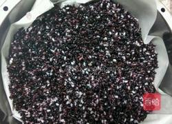 黑米饭点心的做法图解3