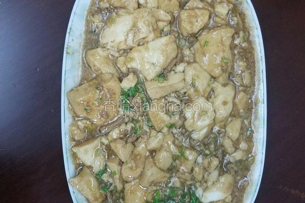 鲍汁焗豆腐