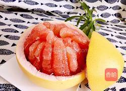 巧扒柚子皮的做法图解8