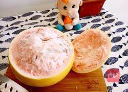 巧扒柚子皮的做法图解4