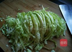 素炒包菜的做法图解3