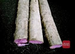 紫山药炖鸡的做法图解1