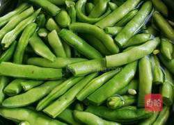 四季豆烧肉的做法图解2