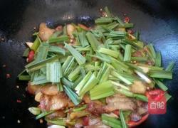 蒜苗炒肉片的做法图解9