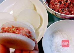 萝卜酿牛肉的做法图解7