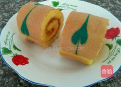 心形果酱蛋糕卷的做法图解19