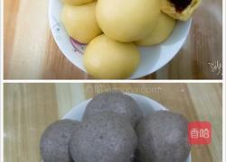 黑米面豆沙包 玉米面豆沙包的做法图解9