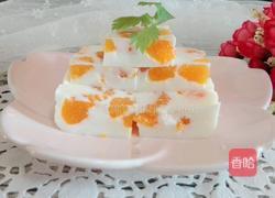 蜜橘椰汁糕的做法图解14