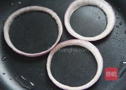 10分钟快手创意早餐-洋葱圈蛋卷的做法图解8