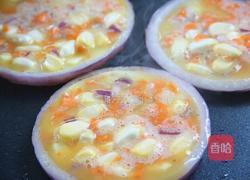 10分钟快手创意早餐-洋葱圈蛋卷的做法图解9