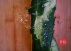 花生黄瓜凉拌腐竹的做法图解3