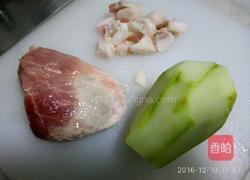 佛手瓜炒肉丝的做法图解1