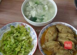 马鲛鱼丸白萝卜豆腐白菜汤的做法图解5