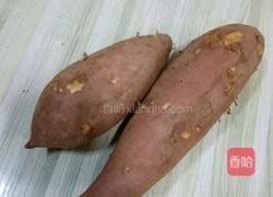 香甜地瓜芝麻饼的做法图解1