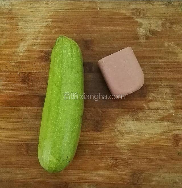 准备好所需食材