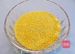 小米山药粥的做法图解1