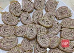 烟熏肉卷豆腐的做法图解12