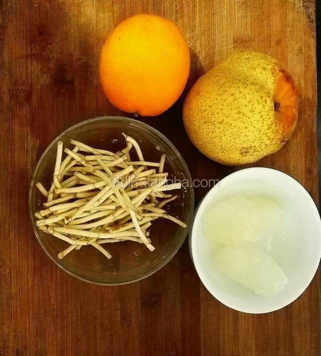 把需要的食材准备好