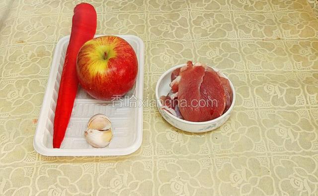 准备好食材