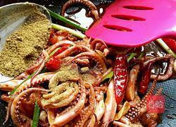 干锅鱿鱼须(孜然香辣版)的做法图解11