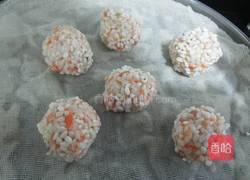 胡萝卜肉末豆腐水晶丸的做法图解5